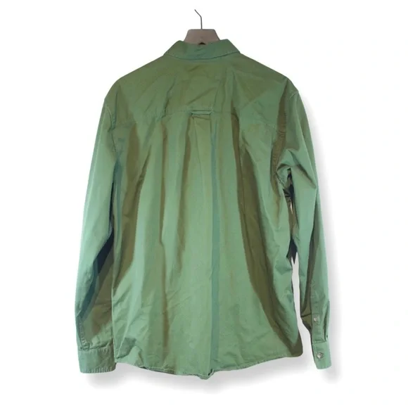 Gander Mountain Guide Series Mens Green Button Down - Picture 2 of 3